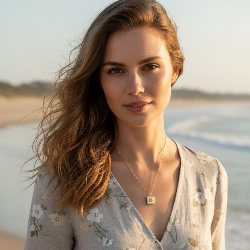 Roselle Necklace
