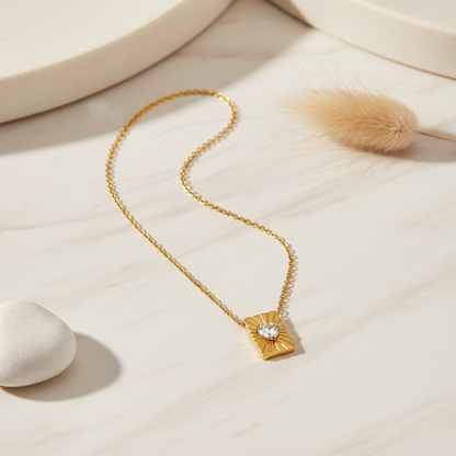 Céleste Heart Necklace